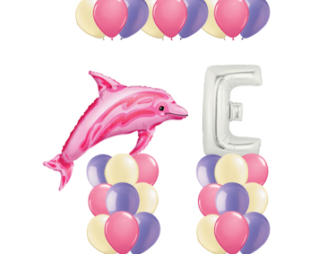 Dolphin Theme Balloon Value Package